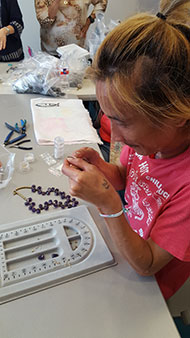 Project Shalom - building jewelry